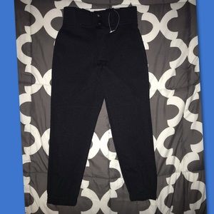 Easton Youth/ Boys Deluxe Baseball Pants- XS Black